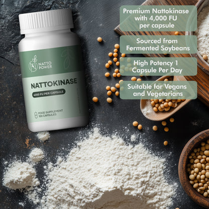 Nattopower Nattokinase - 4000 FU Per Capsule